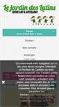 Mobile Screenshot of jardindeslutins.fr